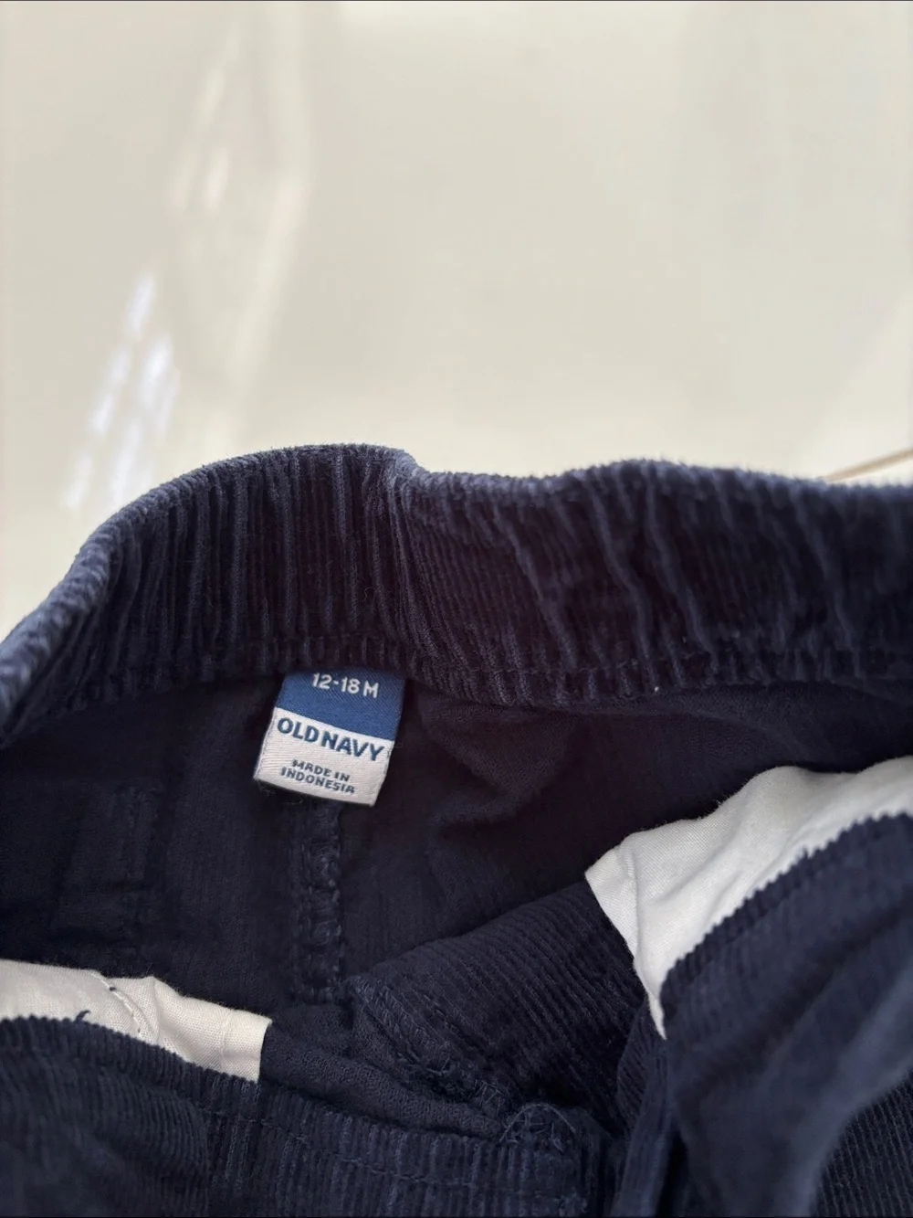 Old Navy Navy Corduroy Jogger Pants for Kids